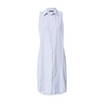 Trendyol Košulja haljina mornarsko plava / sivkasto plava / bijela