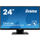 Iiyama ProLite T2454MSC-B1 monitor, IPS, 23.8"/24", 16:9, 1920x1080, 60Hz/75Hz, HDMI, Display port, VGA (D-Sub), USB, Touchscreen