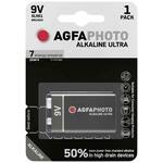 AgfaPhoto Ultra 6LR61 9 V block baterija alkalno-manganov 9 V 1 St.
