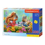 Castorland puzzle 200 komada vjeverica