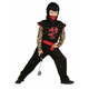 Unika karnevalski kostim, ninja crveni zmaj, S (110 - 120 cm)