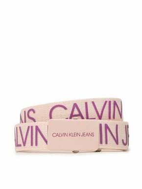 Dječji remen Calvin Klein Jeans Canvas Logo Belt IU0IU00125 TCE