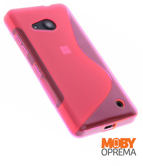 Nokia/Microsoft Lumia 550 roza silikonska maska