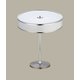 JUPITER 1225 JA G B | Jazz Jupiter stolna svjetiljka 47cm sa prekidačem na kablu 2x E14 bijelo, krom