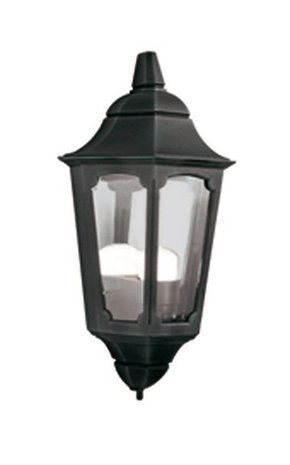 ELSTEAD PR7-BLACK | Parish Elstead zidna svjetiljka 1x E27 IP44 crno