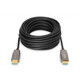 Digitus HDMI AOC hibridni optički kabel, Tip AM/M, 10m, UHD 8K@60Hz, CE, zlatni, crni
