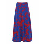 TATUUM Suknja 'Sami' safirno plava / crvena