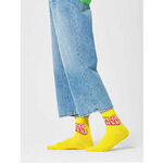 Ženske visoke čarape Happy Socks GRE13-2200 Žuta