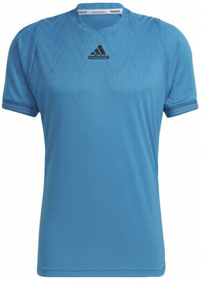Muška majica Adidas Tennis Freelift T-Shirt Primeblue M - sonic aqua