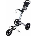 Fastfold Trike Silver/Black Ručna kolica za golf