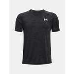 Majica za dječake Under Armour Boys' UA Tech 2.0 Short Sleeve - black/white