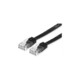 Roline VALUE UTP mrežni flat kabel Cat.6/Class E, 2.0m, crni 21.99.0962