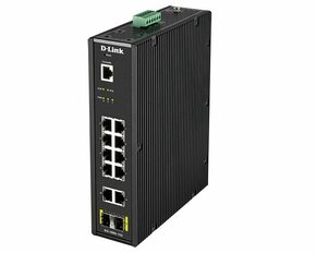 D-Link DIS-200G-12S mrežni prekidač Upravljano L2 Gigabit Ethernet (10/100/1000) Crno
