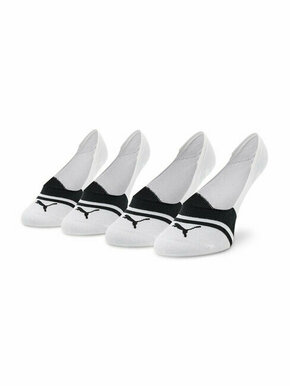 Set od 2 para unisex niskih čarapa Puma 907976 02 White