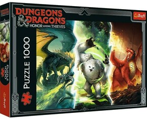 Dungeons &amp; Dragons Legendarni čudovišta 1000 komada puzzle - Trefl