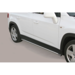 Misutonida bočne stepenice inox srebrne za Chevrolet Orlando s TÜV certifikatom