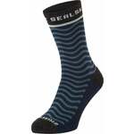 Sealskinz Rudham Mid Length Meteorological Active Sock Navy/Cream S/M Biciklistički čarape