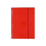 Fascikl s gumicom kartonski 25X34,20 cm crveni