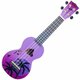 Mahalo Hawaii Soprano ukulele Hawaii Purple Burst
