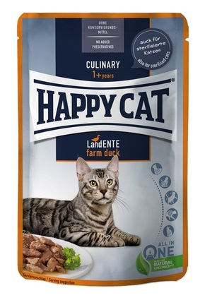 Happy Cat Culinary Land Ente mokra hrana - patka 6 x 85 g