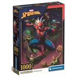 Spider-Man i njegovi zastrašujući neprijatelji s puzzle posterom od 1000 komada - Clementoni