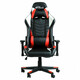 Gaming chair BYTEZONE WINNER with LED lighting and remote control, Red !GC9222R