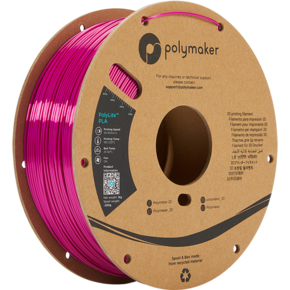 Polymaker PolyLite SILK PLA - 1kg - Magenta (CMYK)