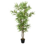 vidaXL Umjetno stablo bambusa 368 listova 80 cm zeleno