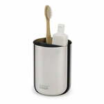 Joseph Joseph EasyStore Luxe Toothbrush Caddy Stainless Steel