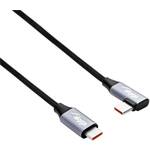 Akyga USB kabel USB-C® utikač, USB-C® utikač 30 cm crna AK-USB-53