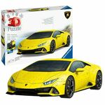 3D Puzzle Lamborghini Huracan Evo Yellow 156 Pieces