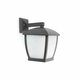 FARO 75000 | Wilma-FA Faro zidna svjetiljka 1x E27 IP44 tamno siva, opal