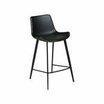 Crna barska stolica od umjetne kože DAN-FORM Denmark Hype