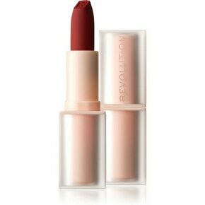 Makeup Revolution Lip Allure Soft Satin Lipstick Kremasti ruž sa satenskim odsjajem nijansa CEO Brick Red 3