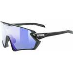 UVEX Sportstyle 231 2.0 V Black Matt/Variomatic Litemirror Blue Biciklističke naočale