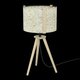 EGLO 390325 | Hontongas Eglo stolna svjetiljka 57,5cm sa prekidačem na kablu 1x E27 crno, bezbojno