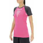 UYN Marathon Ow Shirt Magenta/Charcoal/White L/XL Majica za trčanje s kratkim rukavom