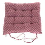 Ružičasti jastuk za sjedenje na stolici Dakls Fiona, 40 x 40 cm