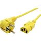 ROLINE 230V IEC Kabel za napajanje Žuta 1.8m 19.08.1011