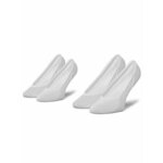 Set od 2 para ženskih niskih čarapa Tommy Hilfiger 353007001 White 300