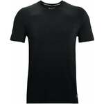 Under Armour Men's UA Seamless Lux Short Sleeve Black/Jet Gray M Majica za fitnes