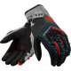 Rev'it! Gloves Mangrove Silver/Blue 3XL Rukavice