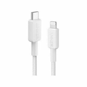 Anker 322 USB-C to Lightning braided cable 1.8m white
