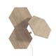 Nanoleaf Elements Hexagons Wood Look Expansion Pack 3 Komada