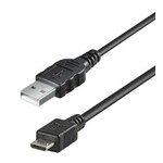 Kabel GOOBAY, USB-A na Micro USB B 2.0, crni, 1m, polybag