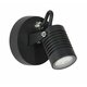NOVA LUCE 9971451 | Fend Nova Luce spot svjetiljka elementi koji se mogu okretati 1x LED 378lm 3000K IP65 crno, prozirno