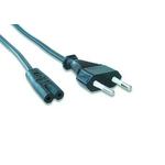 Gembird Power cord 1,8m EU input 2 pin plug GEM-PC-184_2