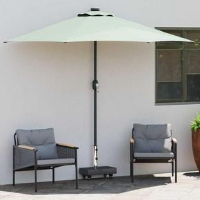 Baza za suncobran Crna 45 x 25 x 45 cm Granit