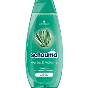 Schauma šampon herbs&amp;volume 400ml