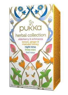 PUKKA Herbs Ajurvedski Bio čaj Herbal Collection - Čajna mješavina 20 kom